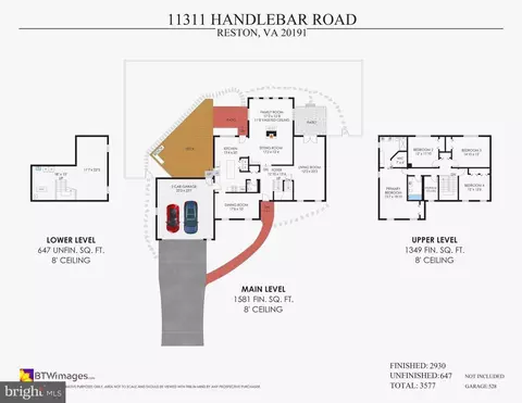 Floorplan - 11311 Handlebar Rd, Reston, VA 20191 photo 1 of 1