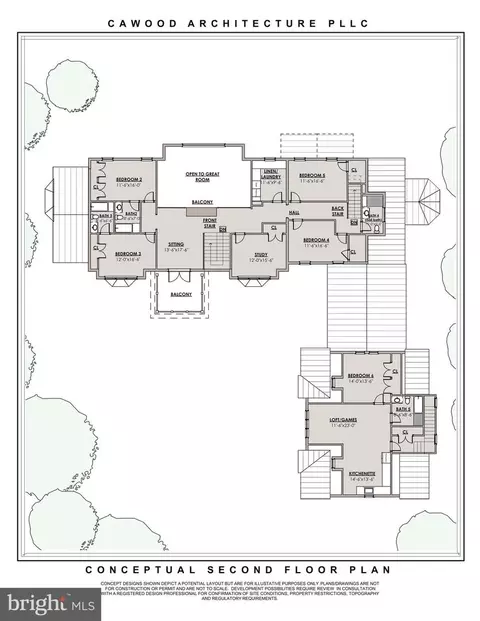 Floorplan - 7818 Georgetown Pike, Mclean, VA 22102 photo 2 of 2