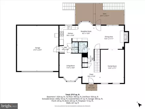 Floorplan - 7001 Ebbtide Ln, Burke, VA 22015 photo 1 of 4