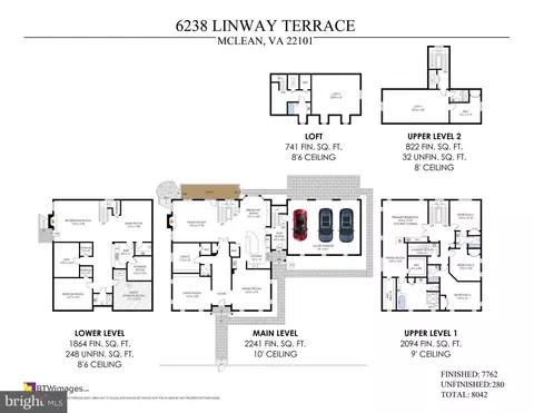 Floorplan - 6238 Linway Ter, Mclean, VA 22101 photo 1 of 6