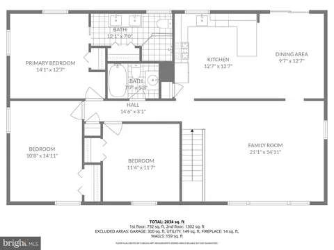 Floorplan - 6708 Portree Ct, Springfield, VA 22152 photo 3 of 3