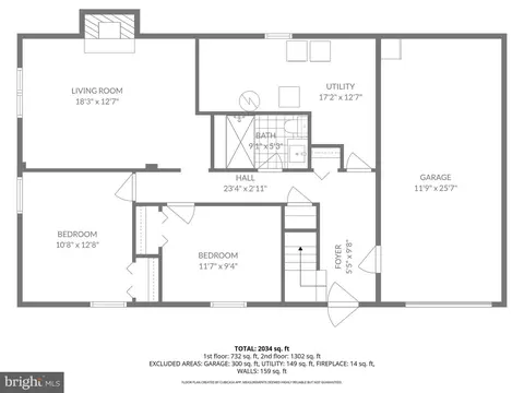 Floorplan - 6708 Portree Ct, Springfield, VA 22152 photo 2 of 3