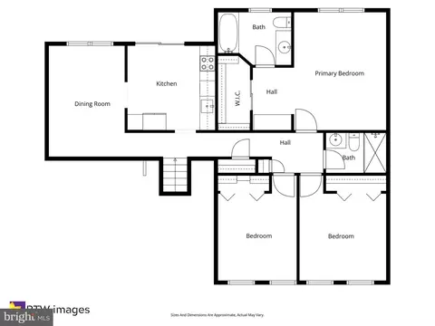 Floorplan - 3644 Beech Down Dr, Chantilly, VA 20151 photo 2 of 4