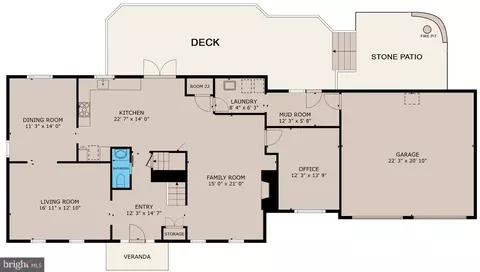 Floorplan - 11202 Cranbrook Ln, Oakton, VA 22124 photo 1 of 4