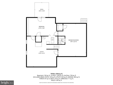 Floorplan - 6404 Phillip Ct, Springfield, VA 22152 photo 3 of 3