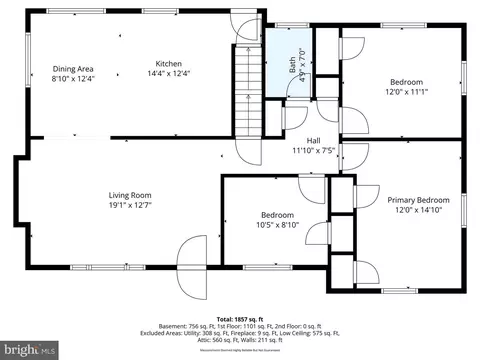 Floorplan - 6001 Dinwiddie St, Springfield, VA 22150 photo 1 of 4