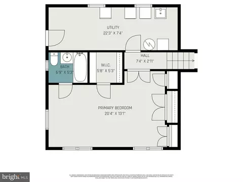 Floorplan - 5633 Inverchapel Rd, Springfield, VA 22151 photo 2 of 3