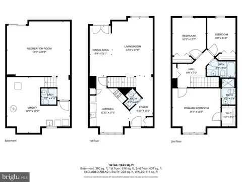 Floorplan - 9117 Galbreth Ct, Springfield, VA 22153 photo 5 of 8
