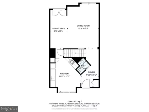 Floorplan - 9117 Galbreth Ct, Springfield, VA 22153 photo 3 of 8