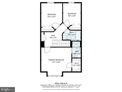Floorplan - 9117 Galbreth Ct, Springfield, VA 22153 photo 4 of 8