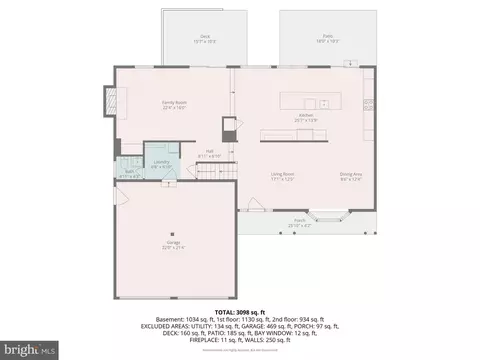 Floorplan - 7204 Joshua Tree Ln, Springfield, VA 22152 photo 1 of 3