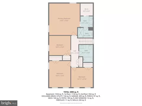 Floorplan - 7204 Joshua Tree Ln, Springfield, VA 22152 photo 3 of 3