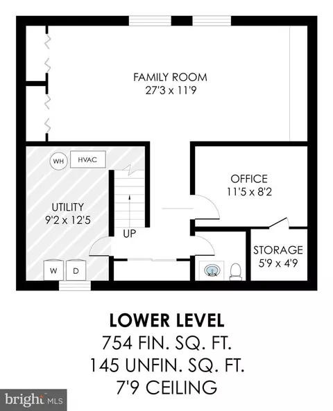 Floorplan - 8523 Lakinhurst Ln, Springfield, VA 22152 photo 3 of 4