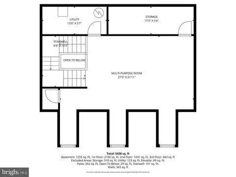 Floorplan - 1467 Evans Farm Dr, Mclean, VA 22101 photo 3 of 5