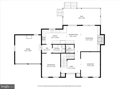 Floorplan - 5208 Ruffner Woods Ct, Burke, VA 22015 photo 2 of 4