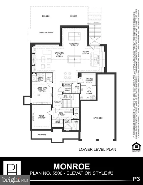 Floorplan - 6638 Hazel Ln, Mclean, VA 22101 photo 1 of 3