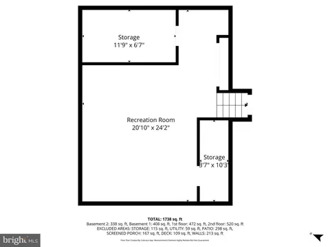 Floorplan - 8282 Morning Dew Ct, Springfield, VA 22153 photo 4 of 4