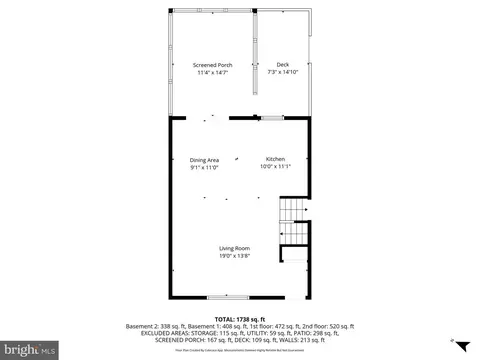 Floorplan - 8282 Morning Dew Ct, Springfield, VA 22153 photo 1 of 4