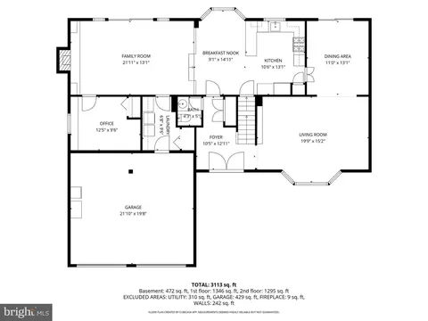 Floorplan - 6110 Harmon Pl, Springfield, VA 22152 photo 6 of 7
