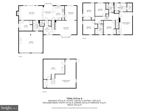 Floorplan - 6110 Harmon Pl, Springfield, VA 22152 photo 4 of 7