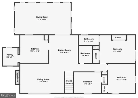 Floorplan - 13535 Tabscott Dr, Chantilly, VA 20151 photo 1 of 3