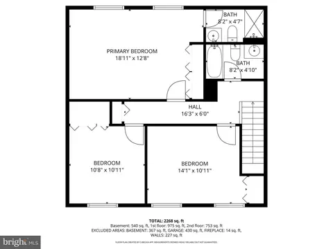Floorplan - 5755 Heming Ave, Springfield, VA 22151 photo 3 of 4