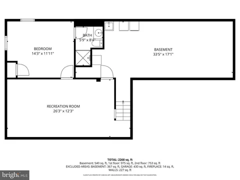 Floorplan - 5755 Heming Ave, Springfield, VA 22151 photo 1 of 4
