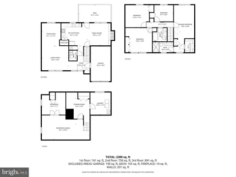 Floorplan - 3869 Beech Down Dr, Chantilly, VA 20151 photo 4 of 4