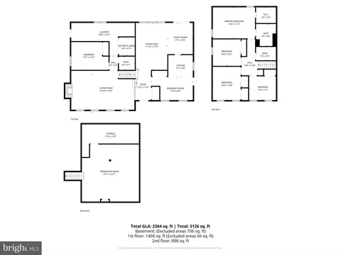 Floorplan - 8619 Nanlee Dr, Springfield, VA 22152 photo 4 of 4