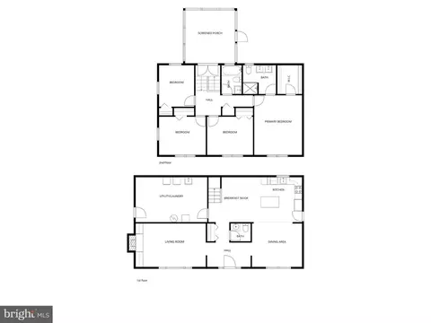 Floorplan - 6800 Riata Ct, Springfield, VA 22153 photo 1 of 1