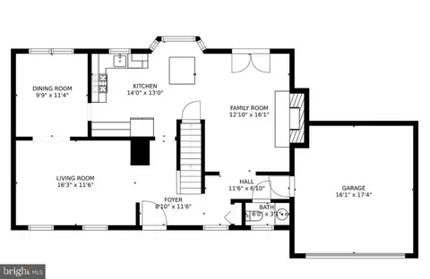 Floorplan - 9751 Ironmaster Dr, Burke, VA 22015 photo 1 of 3