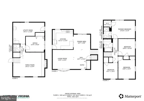 Floorplan - 7013 Galgate Dr, Springfield, VA 22152 photo 1 of 4