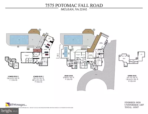 Floorplan - 7575 Potomac Fall Rd, Mclean, VA 22102 photo 1 of 1