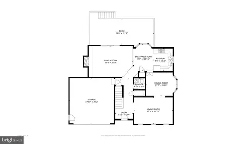 Floorplan - 9723 Stipp St, Burke, VA 22015 photo 1 of 3