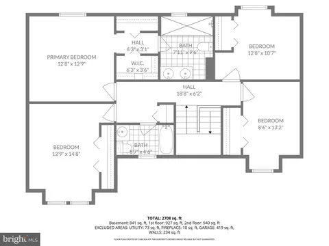 Floorplan - 908 Ashburn St, Herndon, VA 20170 photo 3 of 4