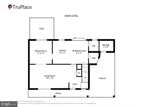 Floorplan - 8933 Burke Lake Rd, Springfield, VA 22151 photo 2 of 4