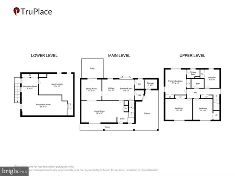 Floorplan - 8933 Burke Lake Rd, Springfield, VA 22151 photo 1 of 4