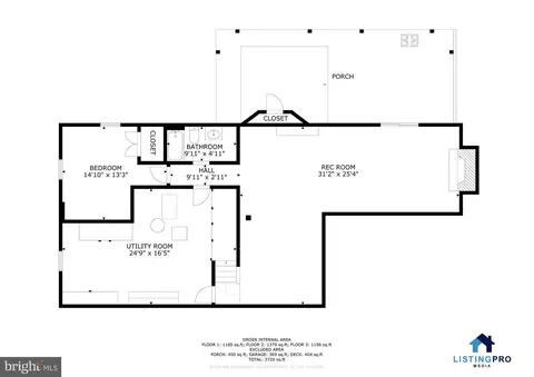Floorplan - 7412 Brian Run Ct, Springfield, VA 22153 photo 3 of 4