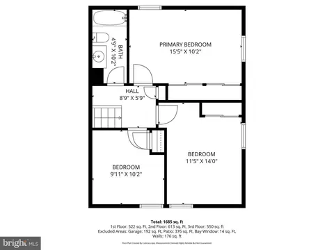 Floorplan - 6614 Stagecoach St, Springfield, VA 22150 photo 3 of 4