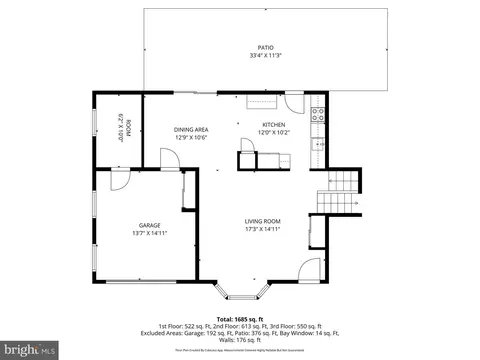 Floorplan - 6614 Stagecoach St, Springfield, VA 22150 photo 1 of 4