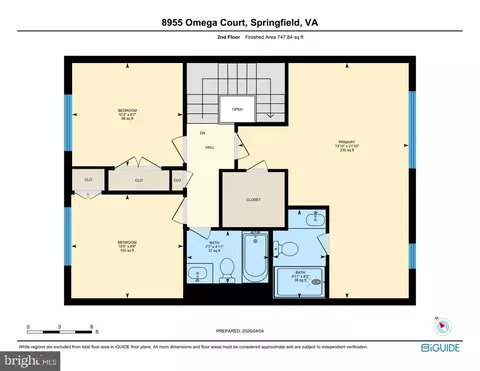 Floorplan - 8955 Omega Ct, Springfield, VA 22152 photo 3 of 4