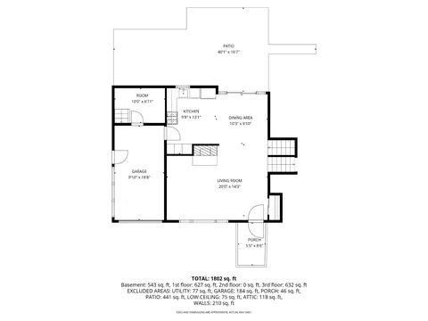 Floorplan - 7708 Jansen Dr, Springfield, VA 22152 photo 1 of 4