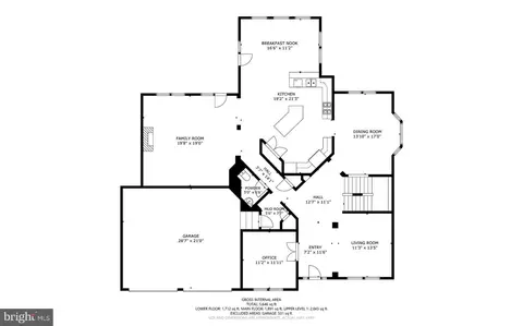 Floorplan - 9323 Castle Hill Rd, Springfield, VA 22153 photo 3 of 4
