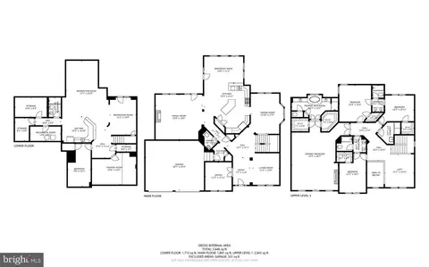 Floorplan - 9323 Castle Hill Rd, Springfield, VA 22153 photo 1 of 4