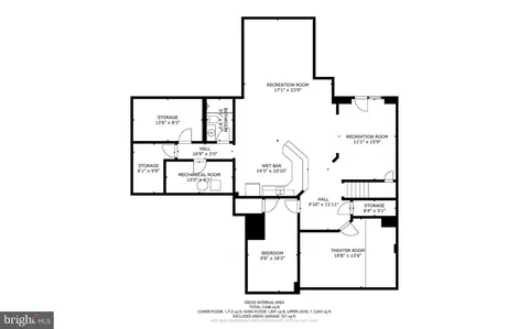 Floorplan - 9323 Castle Hill Rd, Springfield, VA 22153 photo 2 of 4