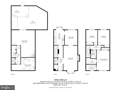 Floorplan - 7416 Eldorado St, Mclean, VA 22102 photo 1 of 1