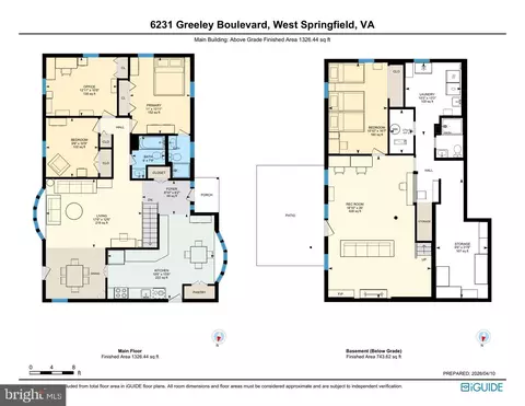 Floorplan - 6231 Greeley Blvd, Springfield, VA 22152 photo 1 of 3