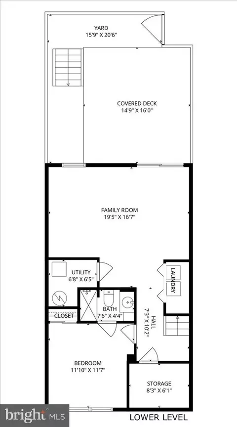 Floorplan - 7813 Wintercress Ln, Springfield, VA 22152 photo 3 of 3