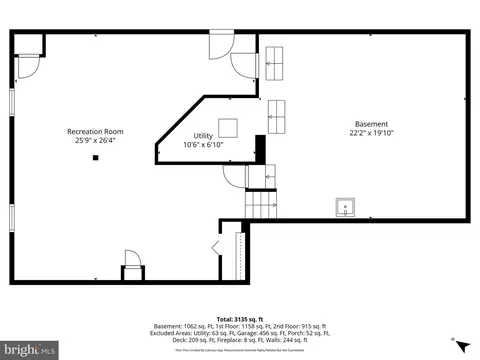 Floorplan - 7783 Tangier Dr, Springfield, VA 22153 photo 1 of 4