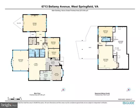 Floorplan - 6713 Bellamy Ave, Springfield, VA 22152 photo 1 of 3